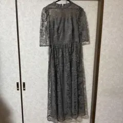 AIMER パーティードレス グレー