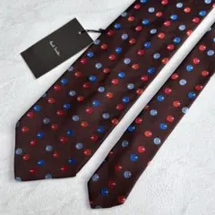 Paul Smith ポールスミス ネクタイ 小紋 ドット 英国製 タグ付