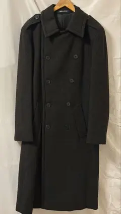 agnès b.homme チェスターコート ブラック 90s　フランス製