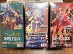 ワンピースカードゲームEGGHEAD CRISIS 神速の拳4ボックステープ付き