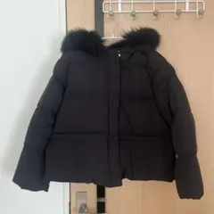 年内まで500円オフ31 Sons de modeファーフード付ダウンジャケット