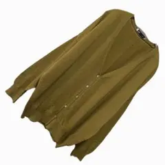【ZARA】シアー カーディガン オーバーサイズ Vネック L 美品！
