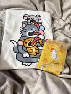 トムとジェリー　ハッピーくじ　B賞　コラボレーションTシャツ