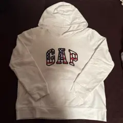 old GAP パーカー アメリカ国旗 y2k XL