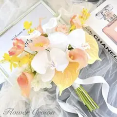 なご様専用 ウエディングブーケ クラッチブーケ 結婚式 アーティフィシャル