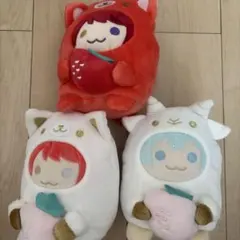 すとぷり 莉犬 ころん 3点セット もちもちあにまるぬいぐるみ