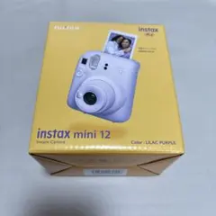 Fujifilm instax mini 12 Lilac Purple 本体