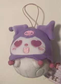 新品未使用タグ付き　サンリオ　クロミちゃん　ハート目マスコット　パステルカラー