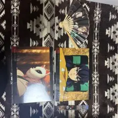 鬼滅の刃 ポストカード・扇子・定規セット