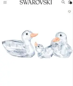 新品未使用　スワロフスキー置物