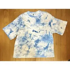 メンズ半袖タイダイTシャツ