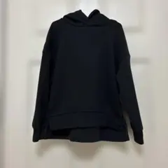 KIDS☆GU シンプル パーカー ブラック 130