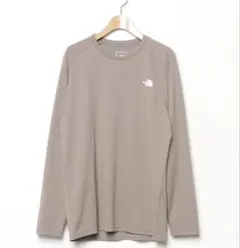 最安値美品送料無料THE NORTH FACEベージュ 長袖Tシャツ Lスポーツ