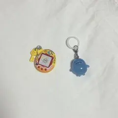 たまごっち　ガチャガチャ　ぎんじろっち　めじるしアクセサリー