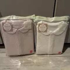 新品未開封 ユニクロ キルトカバーオール 70サイズ 2色セット