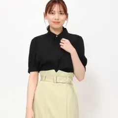 MISCHMASCH 襟刺繍ブラウス タグ付き