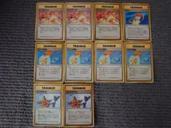 旧裏ポケモンカード トレーナーカード