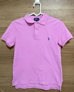 Polo by Ralph Lauren ピンクポロシャツ 140