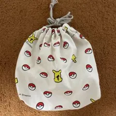 ポケモン 巾着袋 モンスターボール柄
