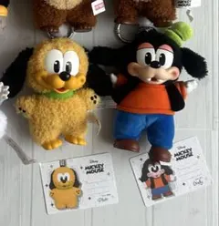 正規品 ディズニー ぬいぐるみキーホルダー 2体セットのサムネイル