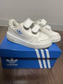 adidas アディダス ベビー シューズ スニーカー 靴 ホワイト　13cm