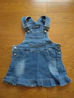 デニムジャンバースカート 90cm