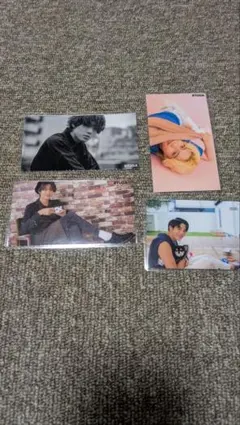 元美少年　佐藤龍我と金指一世 カード 4枚セット