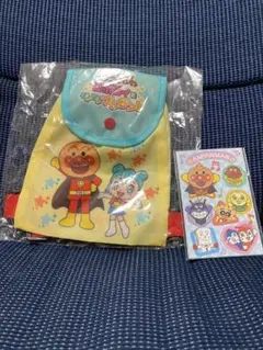✨️アンパンマン✨️ロボリィとぽかぽかプレゼントおでかけミニリュック＆ポチ袋