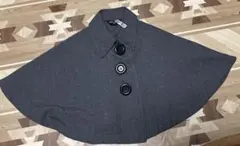 COMME CA ISM ポンチョ風アウター