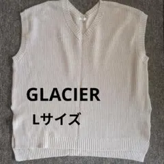 GLACIER　ニットベスト　Lサイズ