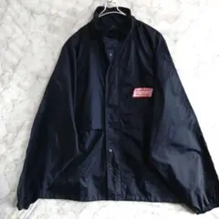 260　Dunbrooke　薄手ナイロンジャケット　L　濃紺　US古着のサムネイル
