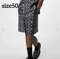 【LOUIS VUITTON 】モノグラム シルク　ショートパンツ　size50のサムネイル