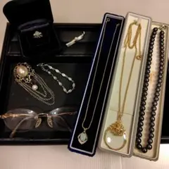 84【遺品整理・生前整理】ネックレス　指輪　ブレスレット　ブローチ