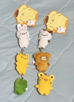 【新品・タグ付き】ポムポムプリン　ミント　レインコート　マスコット Amazon | サンリオ(SANRIO) ポムポムプリン ネームタグ 969877