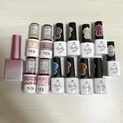 HOMEI ウィークリージェル ダイソー ジェルネイル 他14本セット