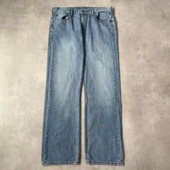 リーバイス569 Levis W34 ブルーデニム 青 古着 ボトム 19547