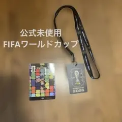 公式 FIFA ワールドカップ 2026 ネックストラップ＆ピンバッジ 세트