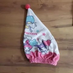 Sanrio Characters ヘアドライタオル キャップのサムネイル