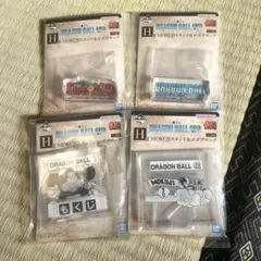 ドラゴンボール一番くじ 40th H賞 MOKUJIスタンド＆ロゴブロック 4種