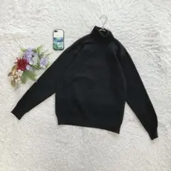 無印良品 ニット セーター 長袖 タートルネック S シンプル メンズ 着回しのサムネイル
