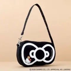 ハローキティ リボン型ミニバッグ
