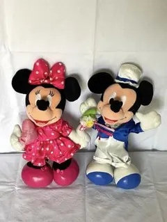 ディズニー ミッキー・ミニー ぬいぐるみ セット　ウェディング 結婚式