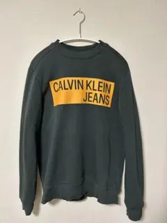 Calvin Klein Jeans トレーナー ダークグリーン