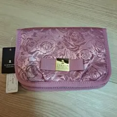 LANVIN ランバン コレクション 花柄ケース ピンク マスクケース 新品のサムネイル