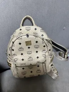 MCM ヴィセトス柄 ミニバックパック リュック ベージュのサムネイル