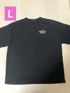 SURVEY ブラック Tシャツ 半袖 レディース 大きめ オーバーサイズ