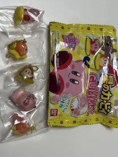 星のカービィ マスコット＆グミ 5種セット　クリアカラーのサムネイル