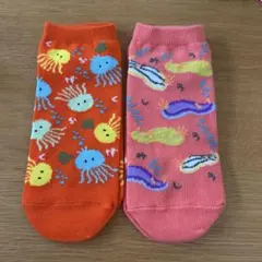 【最終値下げ】くらげ　うみうし　スニーカーソックスのサムネイル