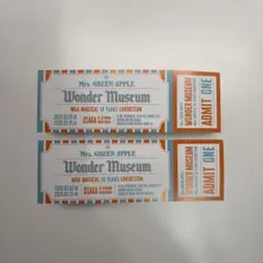 Mrs. GREEN APPLE ワンダーミュージアム　入場特典　大阪