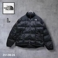☆人気　ノースフェイス　サミット　軽量　ダウンジャケット　800 ブラック　L